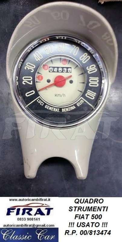QUADRO STRUMENTI FIAT 500 USATO